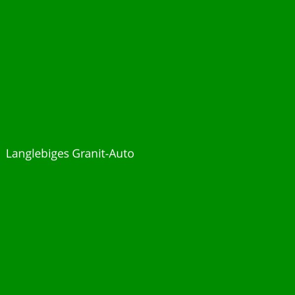 Langlebiges Granit-Auto