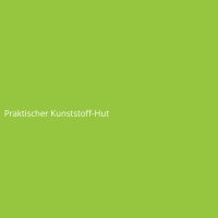 Praktischer Kunststoff-Hut