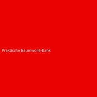 Praktische Baumwolle-Bank