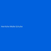 Herrliche Wolle-Schuhe