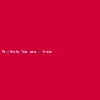 Praktische Baumwolle-Hose