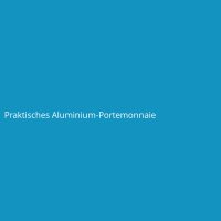 Praktisches Aluminium-Portemonnaie