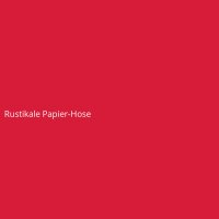 Rustikale Papier-Hose