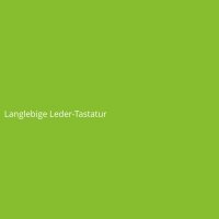 Langlebige Leder-Tastatur