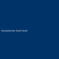 Fantastischer Stahl-Stuhl
